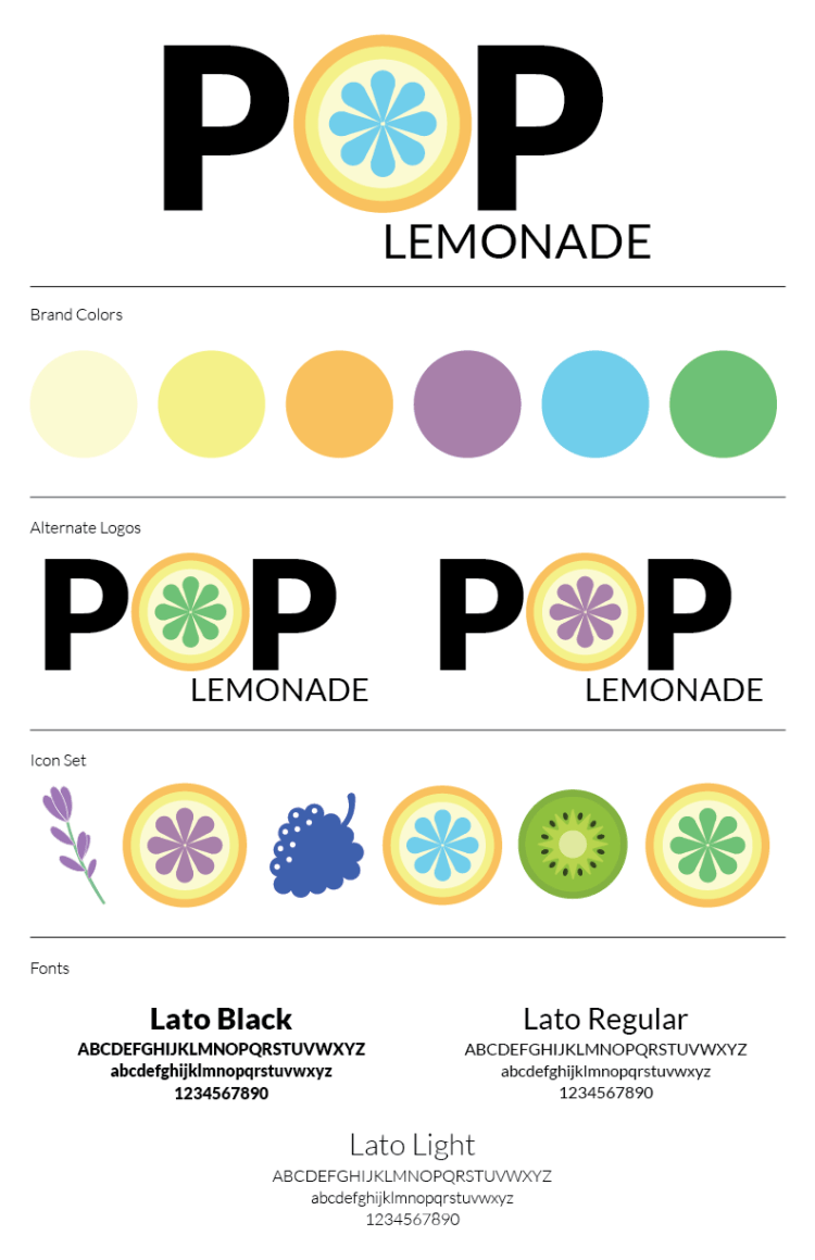 POP Branding Identity